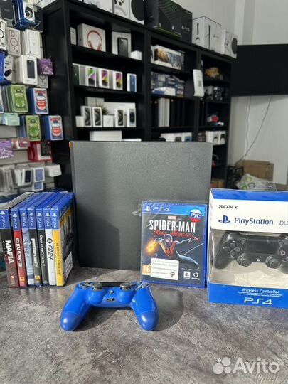 Sony playstation PS4 pro 1tb 70 игр гар.3 месяца