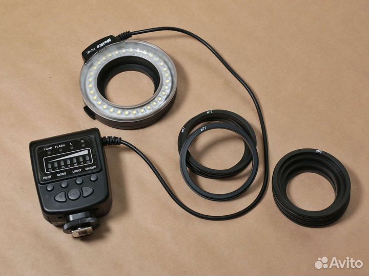 Кольцевая макро вспышка