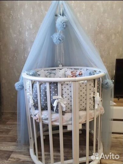 Кроватка 2в1