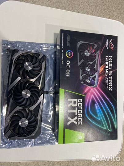 Rtx 3070ti asus rog strix oc
