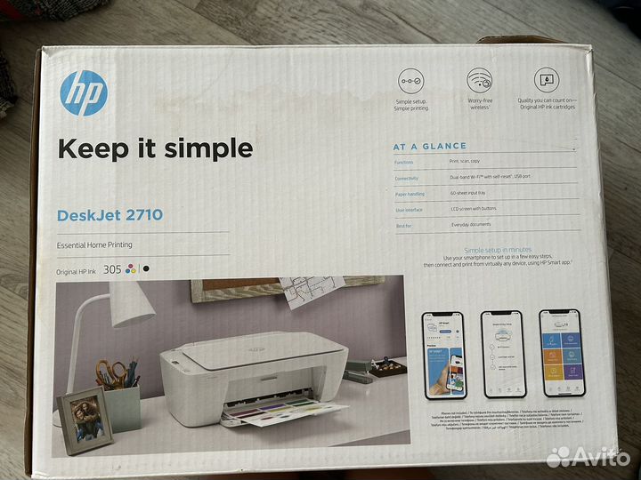 Принтер HP desk JET 2710
