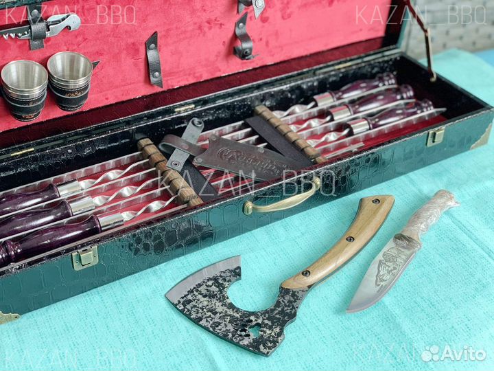 Подарочный набор для мужчины с шампурами