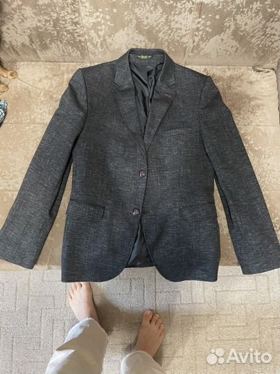 Пиджак школьный для мальчика 12 лет