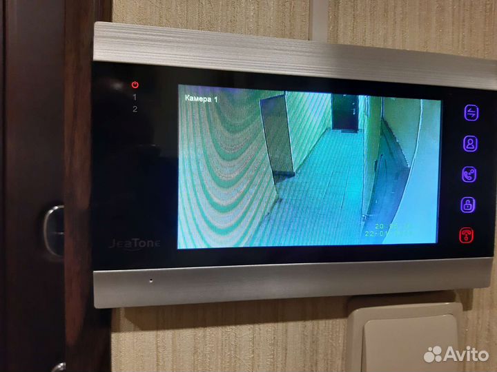 Видео домофон 7дуйм комплект