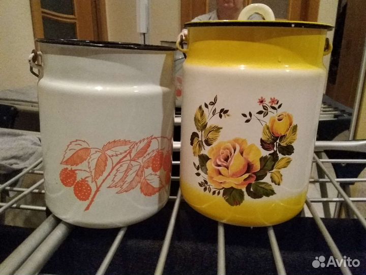 Бидон эмалированный СССР