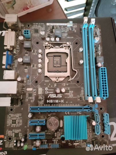 Материнская плата Asus h61M-K
