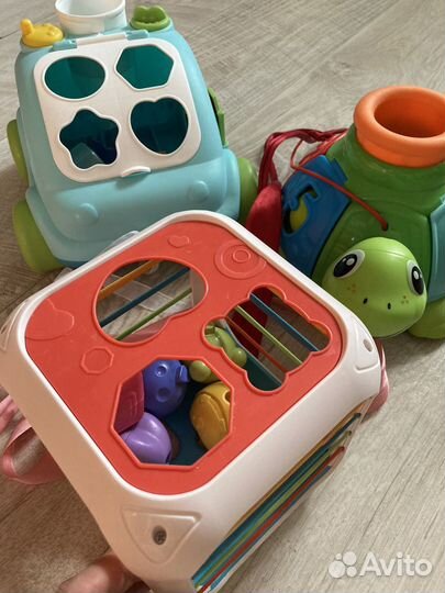 Развивающие игрушки (сортеры) пакетом