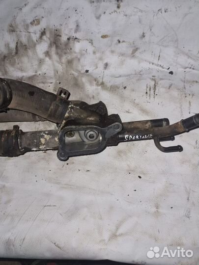 Корпус термостата G4GC Kia Hyundai в сборе