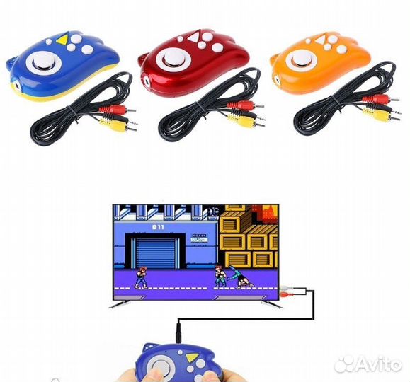 Портативная игровая приставка консоль 8 бит