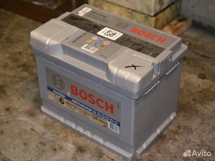 Аккумулятор Bosch S6 AGM 60Ah 680А S60 050