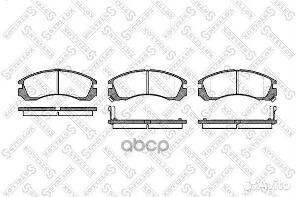 365 002SX 354 02765FDB колодки дисковые п. Mi