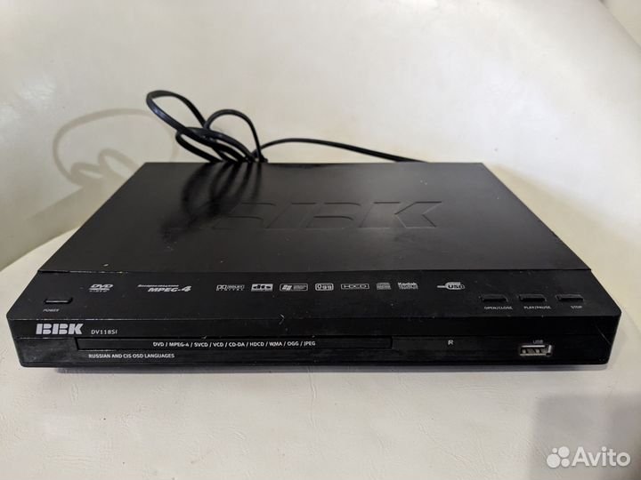 Dvd плеер bbk рабочий