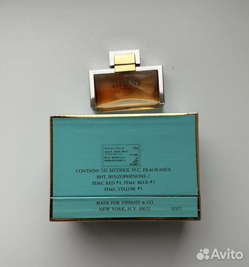 Tiffani parfum духи 7,5 мл винтаж