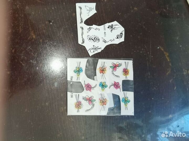 Слайдеры/наклейки для ногтей