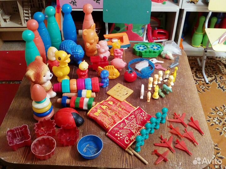 Детские игрушки СССР