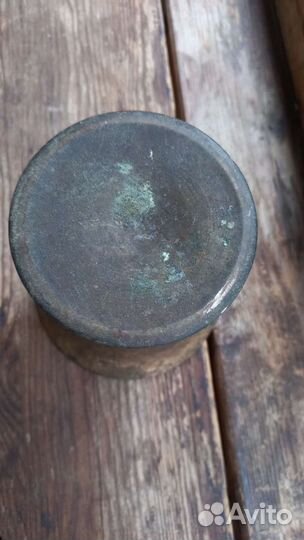 Ступка с пестиком латунь