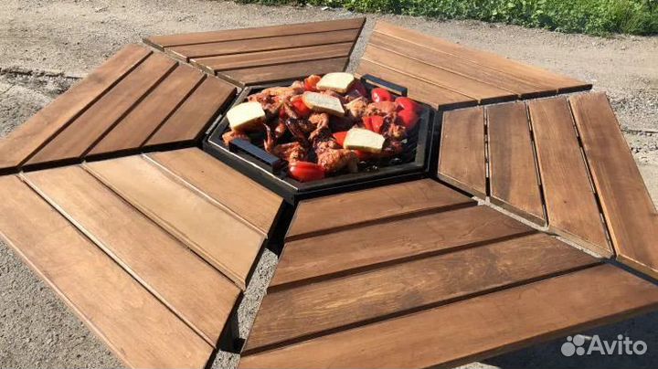 Гриль стол барбекю
