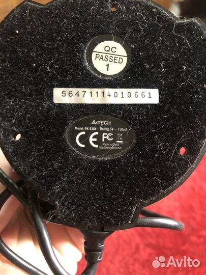 Веб-камера A4Tech PK-636K