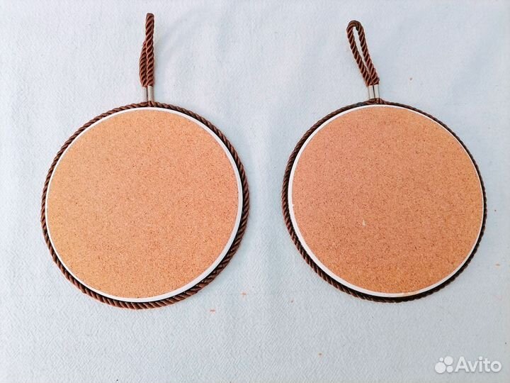 Подставка под горячее 2 шт лошади собаки попугаи