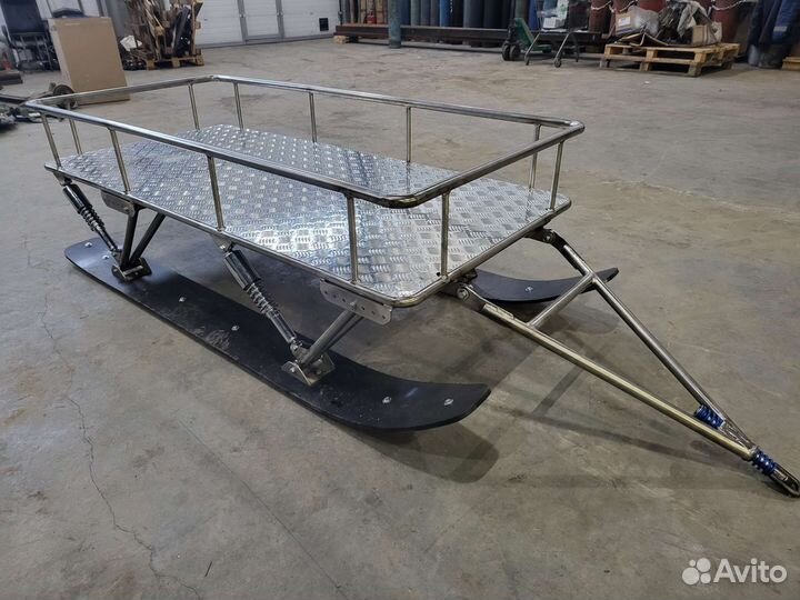 Сани волокуши для снегохода