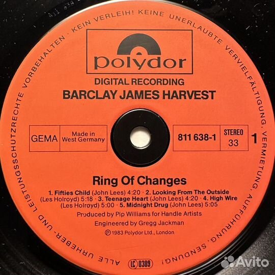 Barclay James Harvest – Ring Of Changes