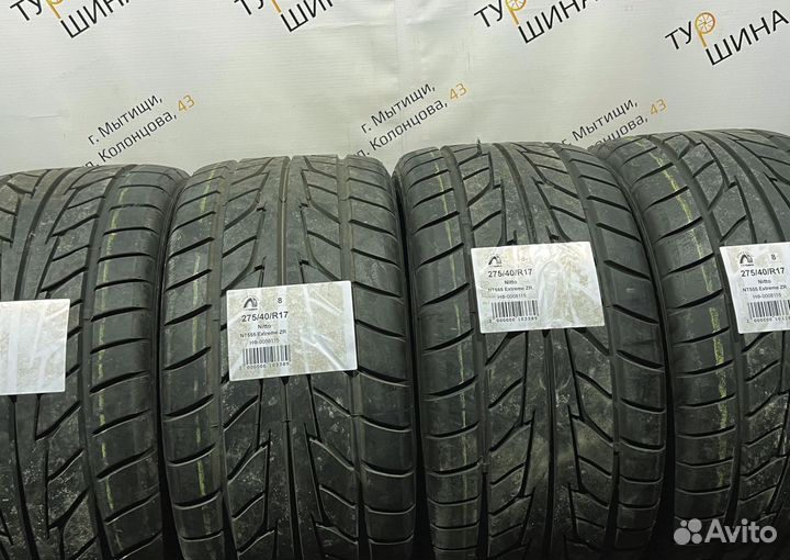 Nitto NT555 Extreme ZR 275/40 R17 94Y