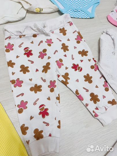 Вещи на девочку пакетом 68-74