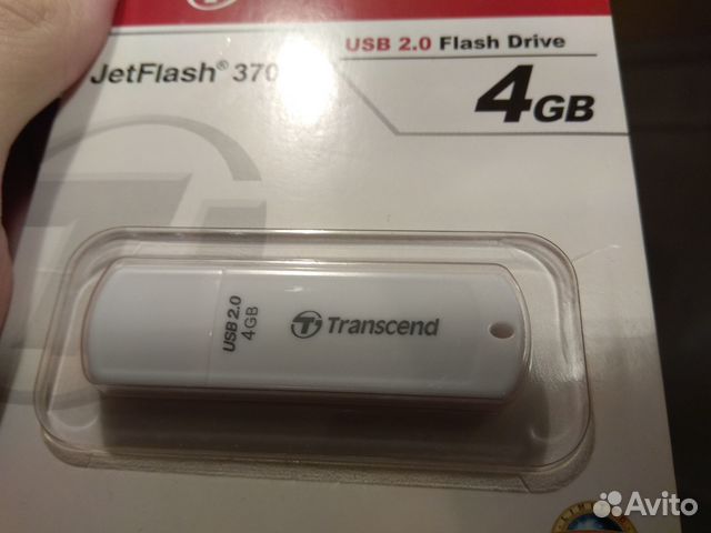 Флешка Transcend Jet flash 370, 4 гб