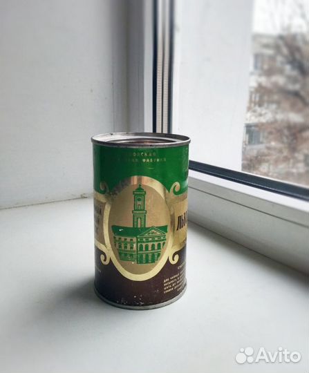 Банка жестяная от кофейного напитка, 1978г. СССР