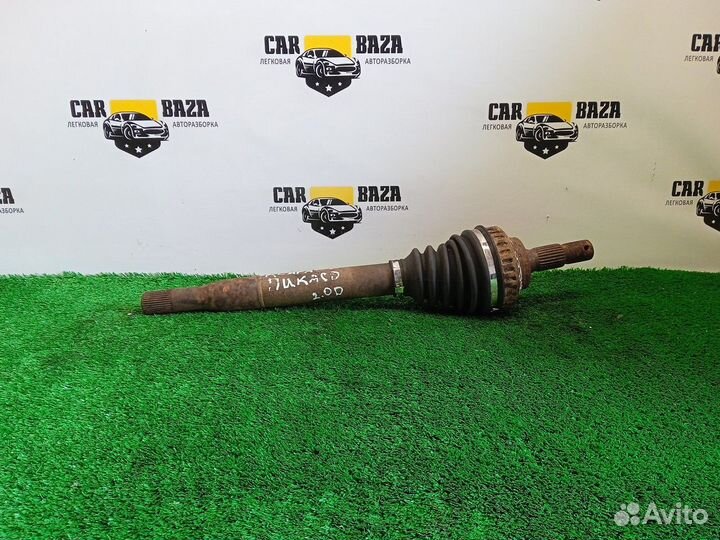 Полуось (привод) передний левый L Citroen Xsara