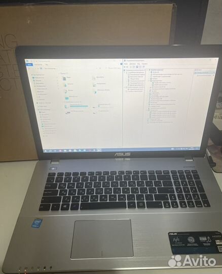Ноутбук asus x750l