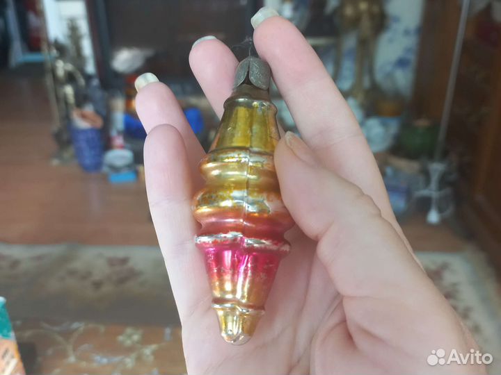 Елочные игрушки 30-40 годы