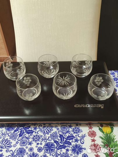 Ваза для фруктов хрусталь СССР