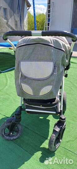 Коляска-трансформер Babyton Pillo OX Grey-Beige