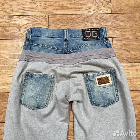 Dolce Gabbana Double Waist штаны vintage