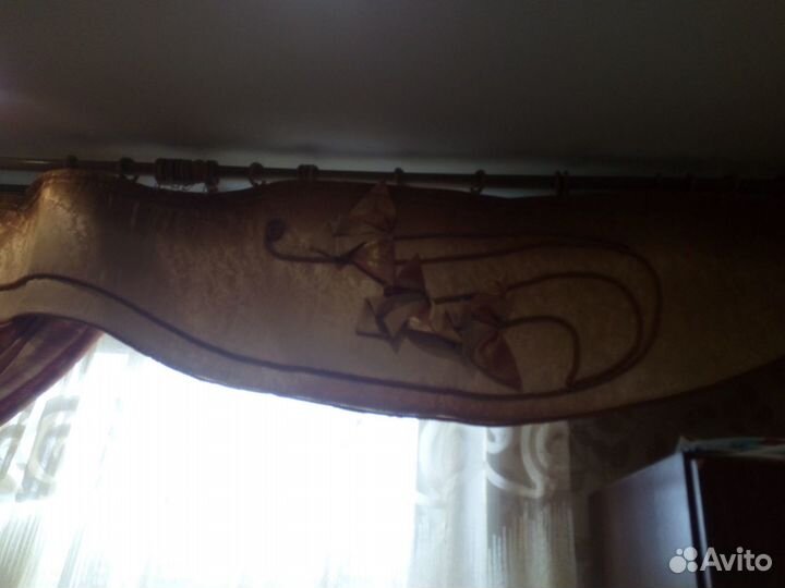 Штора с ламбрикеном