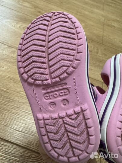 Crocs босоножки детские