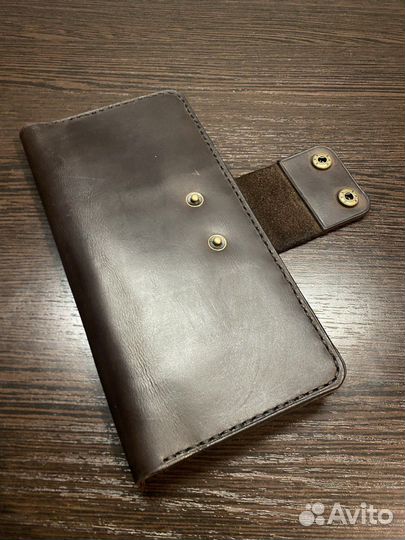 Портмоне из натуральной кожи ручная работа