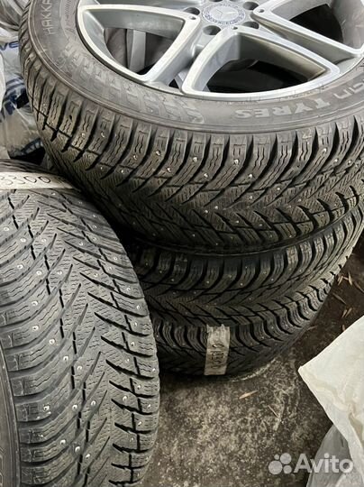 Комлект колес w222 на зимней резине nokian R18