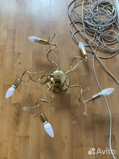 Люстра потолочная подвесная