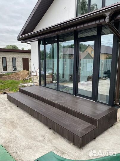 Террасная доска высокого качества (дпк)