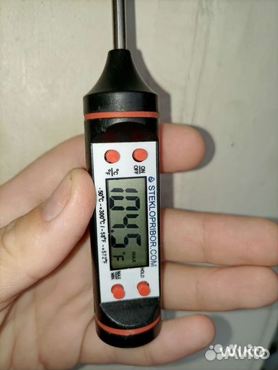 Электронный щуп термометр