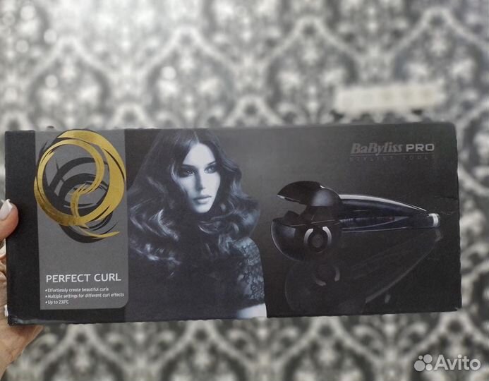 Щипцы для завивки волос babyliss pro perfect curl