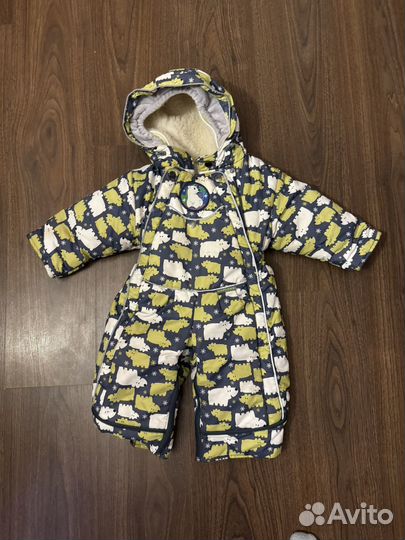 Детские зимние комбинезоны (56 см и 80 см)