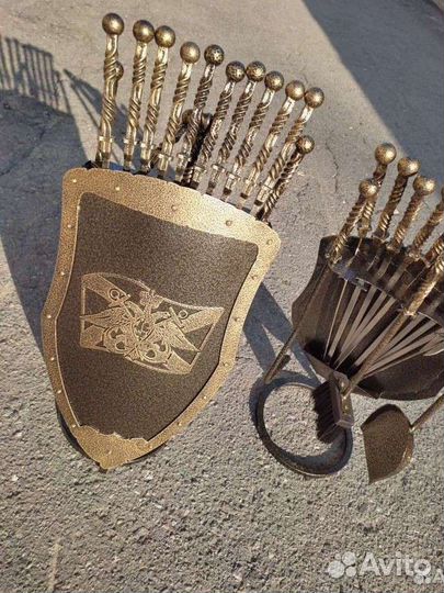 Подставка для шампуров вмф