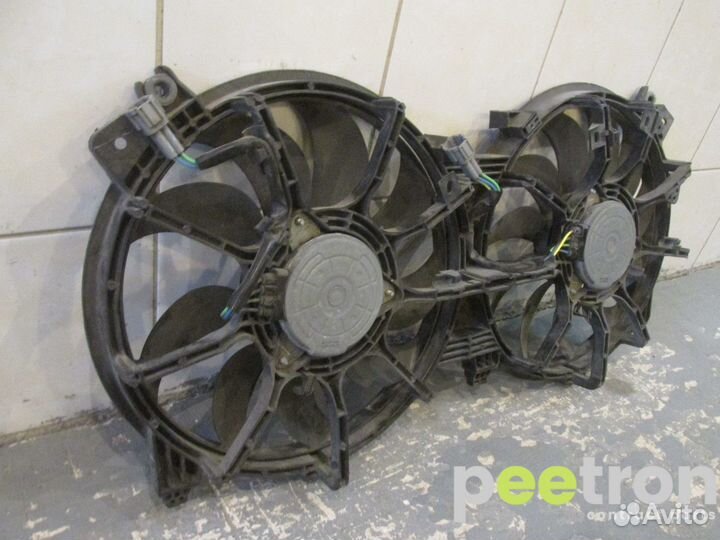 Б/У Б/У Диффузор радиатора б/у В сборе