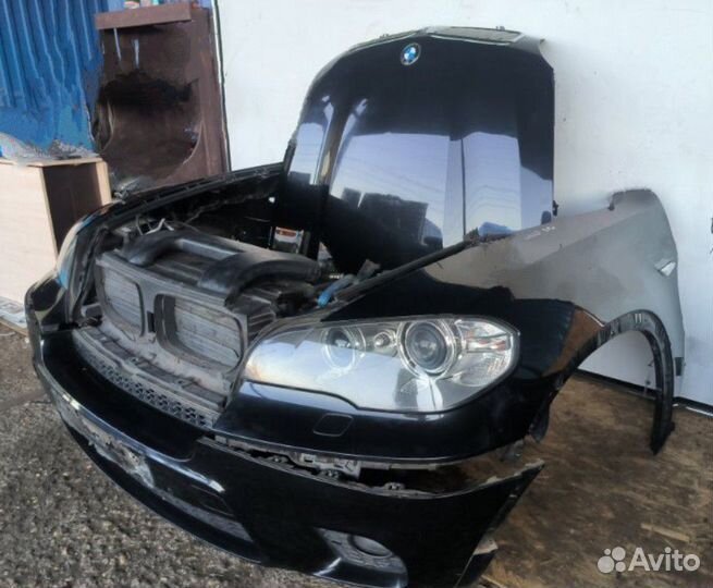 Ноускат (nose cut) Bmw X5 E70 N57D30B 2010-2013г