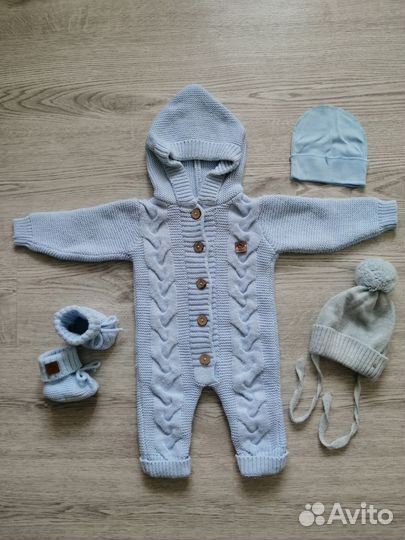 Комбинезон вязаный