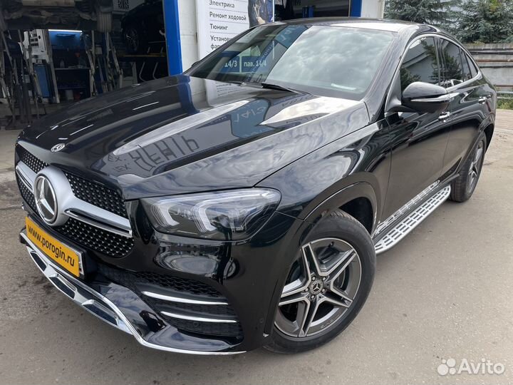 Пороги Mercedes GLE coupe 167 2019-2023