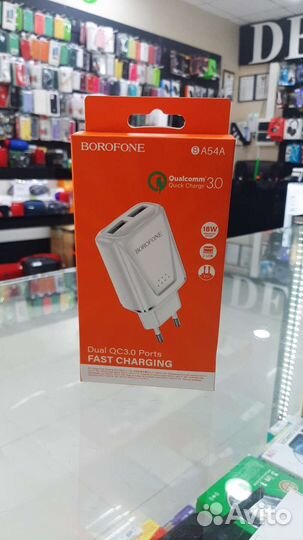 Блок питания Q.C.3.0 2USB